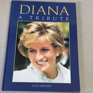 Diana: A Tribute Coffee Table Book - Blue Cover